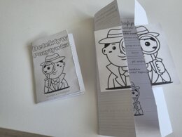 Lapbook +miniksiążeczka Detektyw Pozytywka