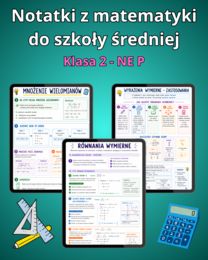 Notatki z matematyki do 2 klasy - Nowa Era 2P