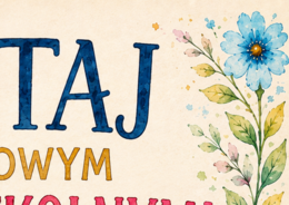 Gazetka szkolna – Witaj w nowym roku szkolnym!