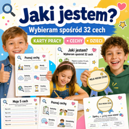 Jaki jestem? — wybieram spośród 32 cech