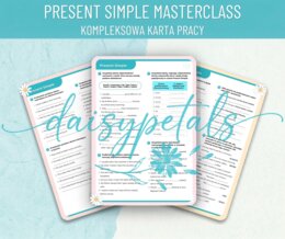 Present Simple Masterclass: Kompleksowa Karta Pracy (Teoria + 13 Zadań + Klucz)