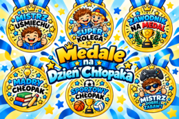 Złote medale - Dzień Chłopaka