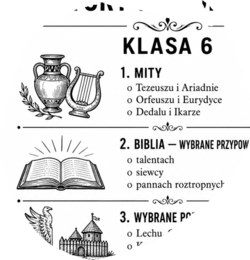 Graficzna lista lektur klasa 6