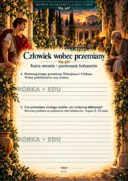 QUO VADIS — 22 karty dwustronne, 129 zadań, sprawdzian i klucze | klasy 7–8