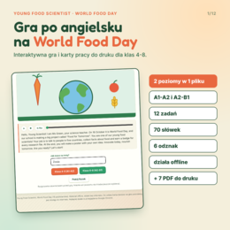 World Food Day - Young Food Scientist