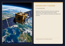 Kosmos – nauka i technologia | 18 plansz, klasy 5–8 i szkoła ponadpodstawowa