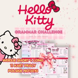 Hello Kitty Grammar Challenge | gramatyka A1
