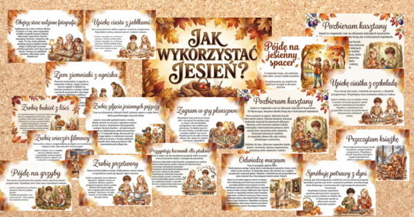 Jak wykorzystać jesień? Gazetka
