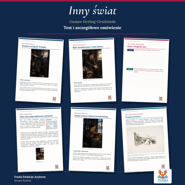 Inny świat — szczegółowe omówienie i test z odpowiedziami | 164 zadania | Matura