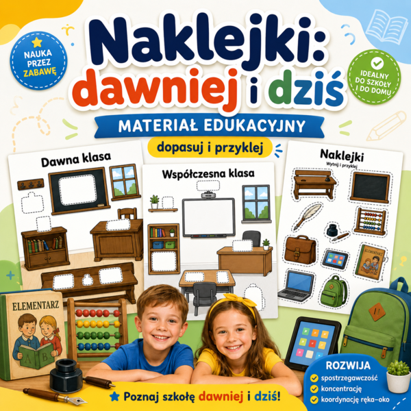 Naklejki: dawniej i dziś