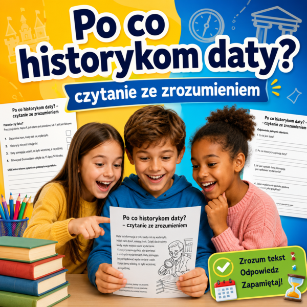 Po co historykom daty? – czytanie ze zrozumieniem