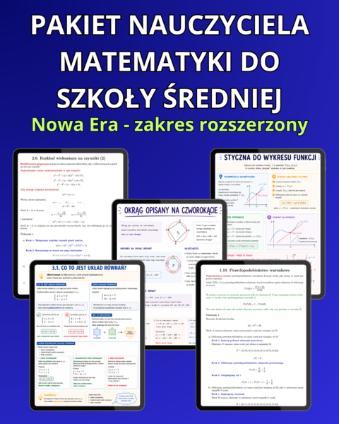 Pakiet Nauczyciela Matematyki – NE R