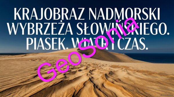 „Krajobraz Nadmorski Wybrzeża Słowińskiego: Piasek, Wiatr i Czas” – Multimedialna Prezentacja z Geografii (Klasa 5)