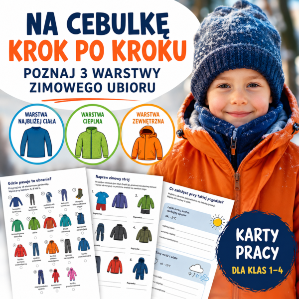 Na cebulkę krok po kroku — poznaj 3 warstwy zimowego ubioru
