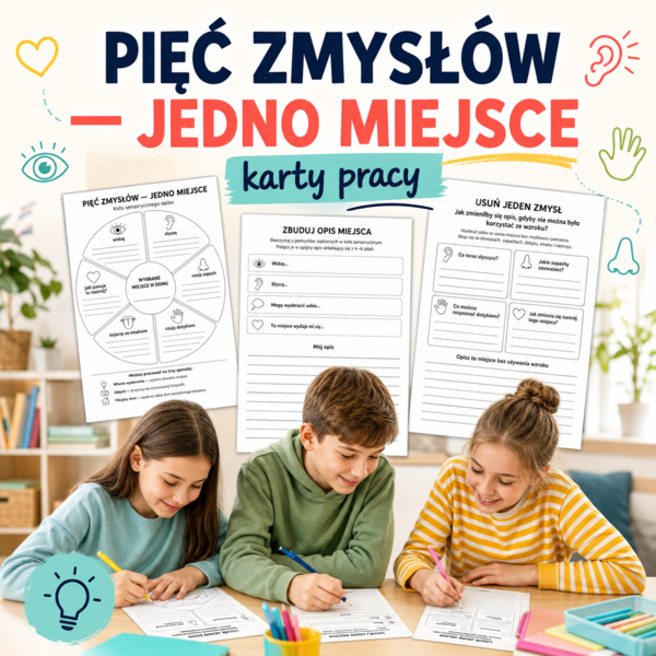 PIĘĆ ZMYSŁÓW — JEDNO MIEJSCE