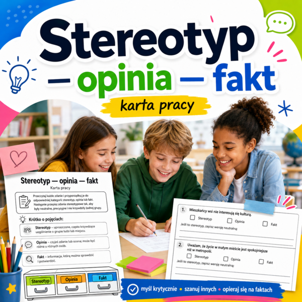 Stereotyp — opinia — fakt