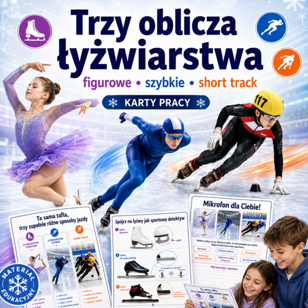 Trzy oblicza łyżwiarstwa — figurowe, szybkie i short track