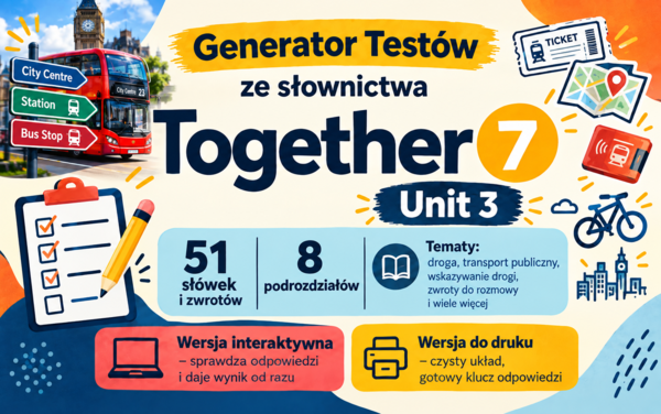 Generator testów Together 7, Unit 3