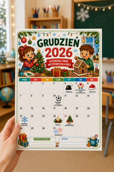 KALENDARZ NA CAŁY ROK