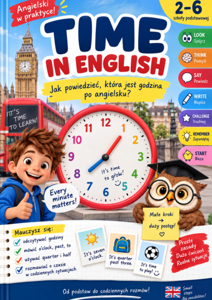 TIME IN ENGLISH – Jak powiedzieć, która jest godzina po angielsku?