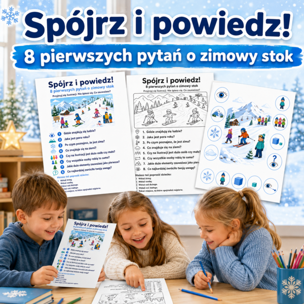Spójrz i powiedz! – 8 pierwszych pytań o zimowy stok