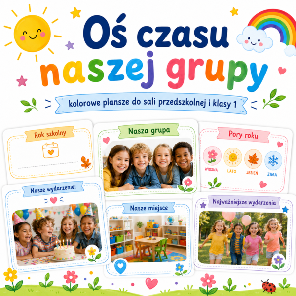 Oś czasu naszej grupy