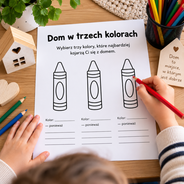 Dom w trzech kolorach