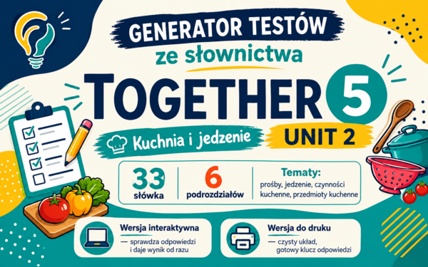 Generator testów Together 5, Unit 2