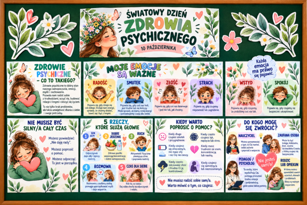Dzień zdrowia psychicznego-gazetka