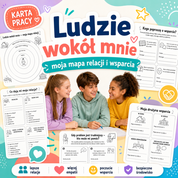 Ludzie wokół mnie — moja mapa relacji i wsparcia