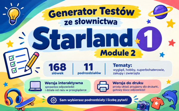 Generator testów Starland 1, Module 2