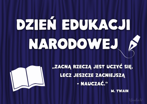 Dzień Edukacji Narodowej - dekoracja