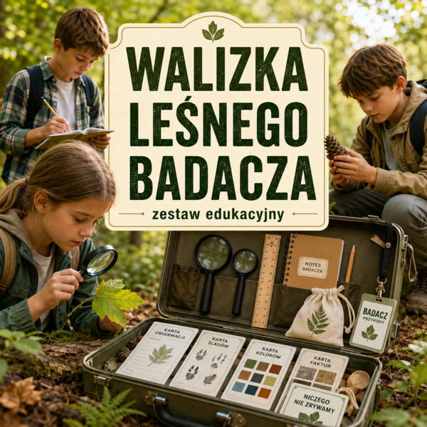 Walizka leśnego badacza