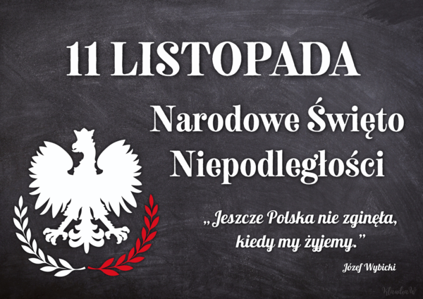 Dekoracja na 11 listopada - Narodowe Święto Niepodległości