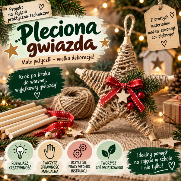 Pleciona gwiazda- projekt na zaje cia praktyczno- techniczne