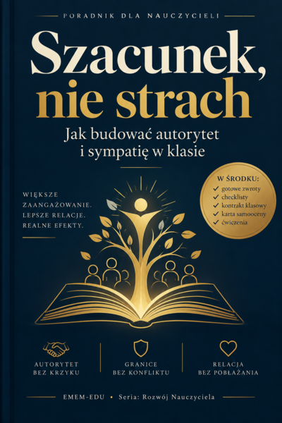 SZACUNEK, NIE STRACH: Jak budować autorytet i sympatię w klasie
