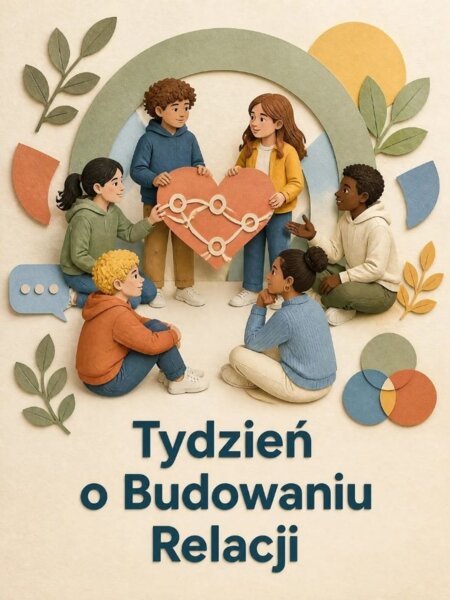 Tydzień o Budowaniu Relacji – gazetka szkolna i plansze edukacyjne o relacjach, empatii, granicach i bezpieczeństwie