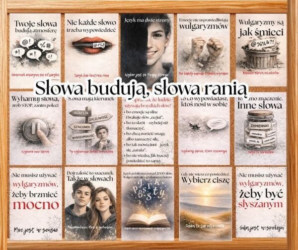Słowa budują słowa ranią