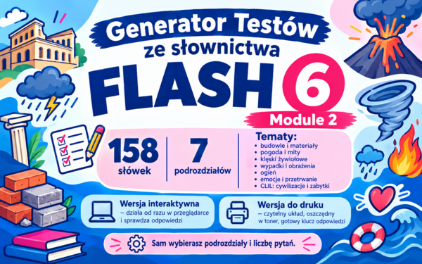 Generator testów Flash 6, Module 2