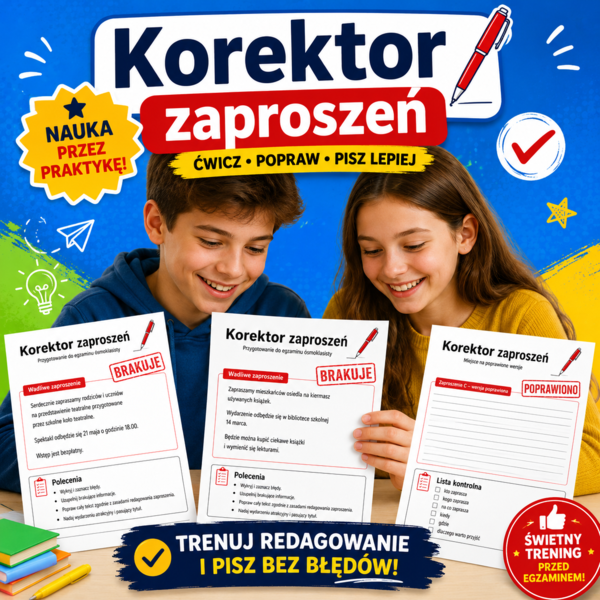 Korektor zaproszeń