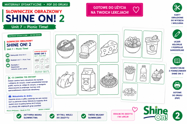 My Picture Dictionary - Shine On! 2 – Unit 7: Picnic Time!