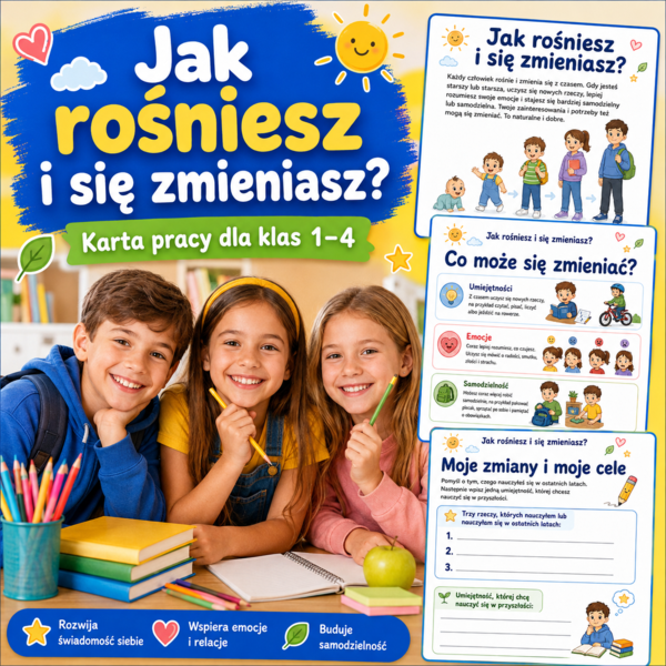 Jak rośniesz i się zmieniasz?