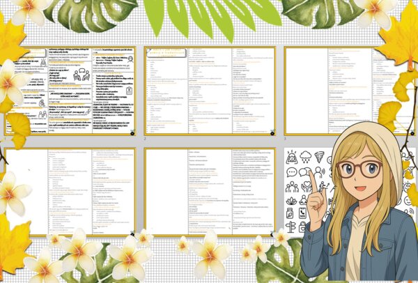 Sketchnotka/notatka - dla ucznia i przypomnienie dla nauczyciela w pdf. Temat "Co oznacza „Gdzie i jak szukać pomocy w trudnościach z emocjami?". Edukacja zdrowotna. Klasa 7.