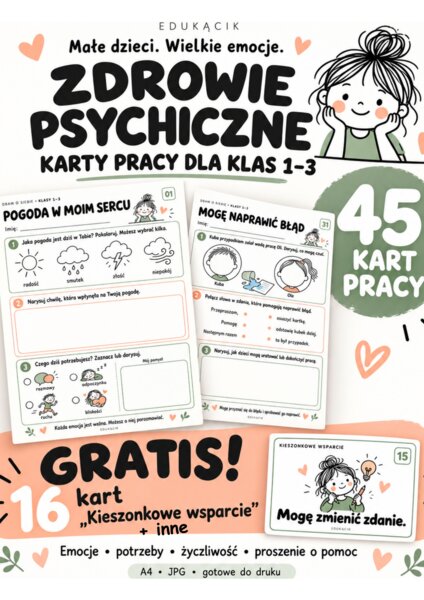 💚 Każda emocja ma tu miejsce. Zdrowie psychiczne 1-3