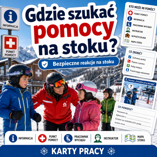 Gdzie szukać pomocy na stoku? — 12 sytuacji i właściwa reakcja
