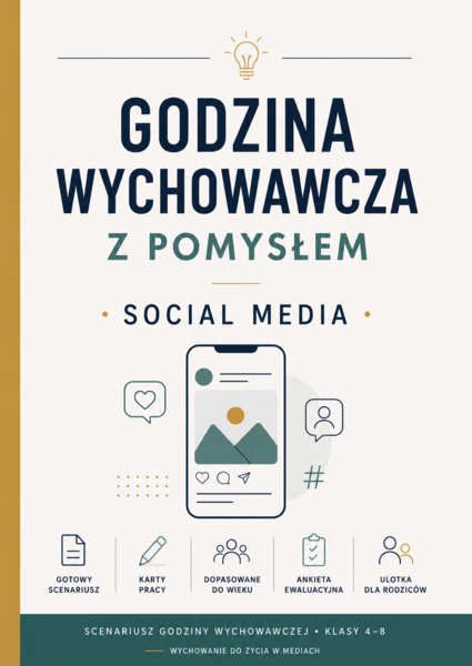 Godzina wychowawcza z pomysłem – Social Media | Scenariusz dla klas 4–8
