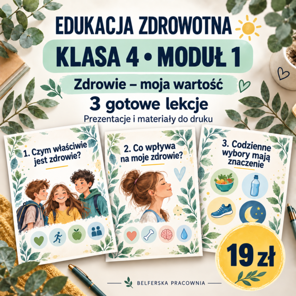 🌿 EDUKACJA ZDROWOTNA – KLASA 4 | MODUŁ 1