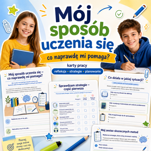 Mój sposób uczenia się — co naprawdę mi pomaga?