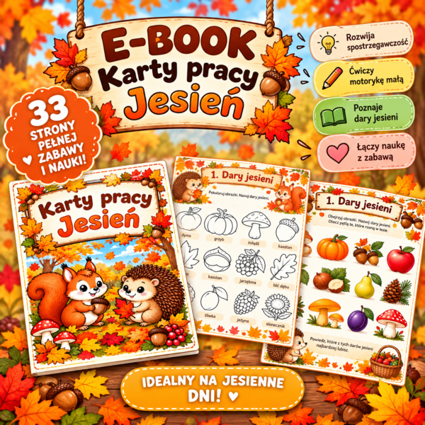Karty pracy - jesień
