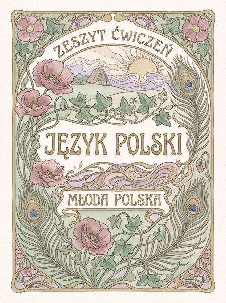Młoda Polska – Kompleksowy Zeszyt Ćwiczeń i Karty Pracy z Języka Polskiego (z Kluczem Odpowiedzi)
